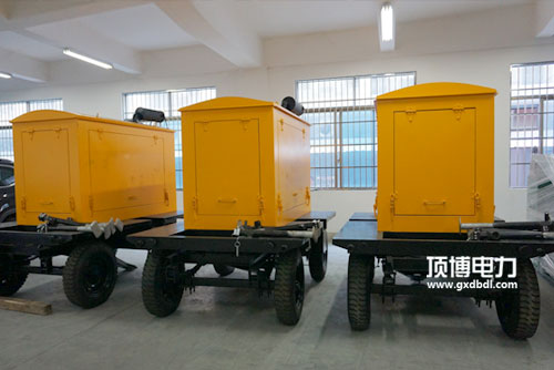 移动拖车广西顶博发电机组制造