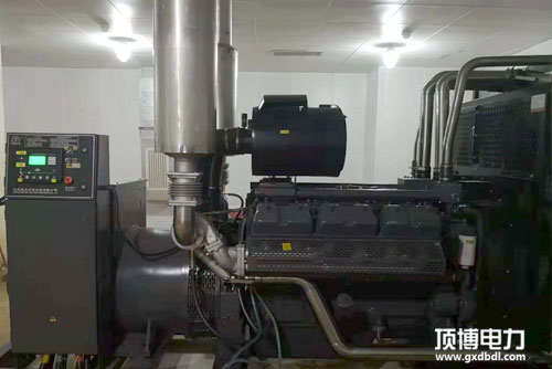博白县力源房地产开发有限公司订购订购660KW上柴广西顶博发电机组制造