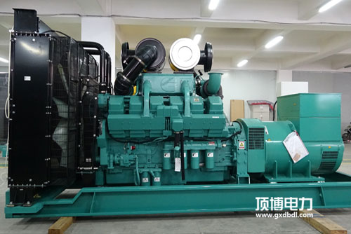 顶博签订广西恒大企业集团350KW重庆康明斯广西顶博发电机组制造